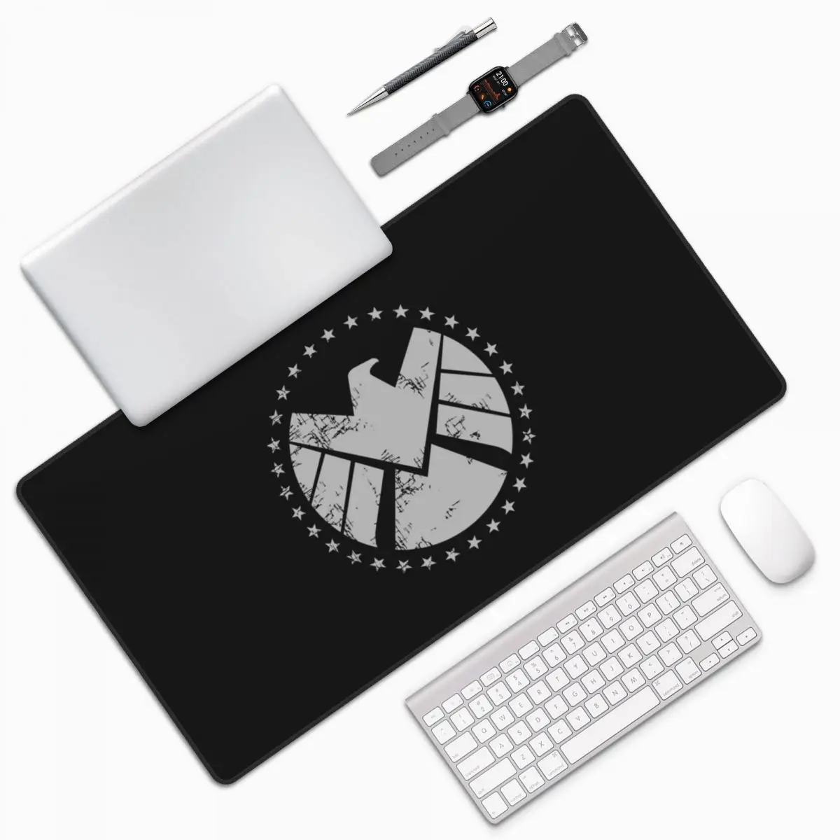 Gaming Keyboard Training - Tapete de Rato Grande Shield Agent