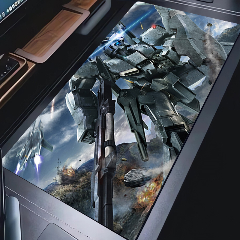 Gaming Keyboard Non Mechanical - Guerreiro mecânico gundam mousepad acessórios para