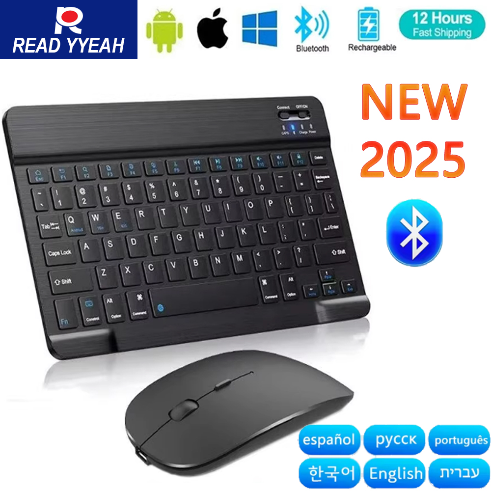Gaming Keyboard Mouse Wireless - Novo 2025 bluetooth teclado sem fio