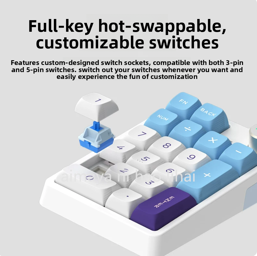 Gaming Keyboard Mechanical - Teclado Mecânico Sem Fio Kzzi K20