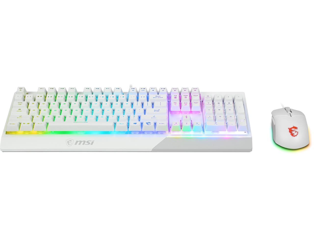 Keyboard Mouse Bundle Gaming - Combo de Teclado Gamer MSI Vigor