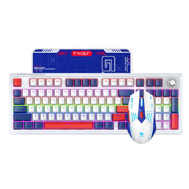 Gaming Keyboard And Mouse Combo Wireless - Combo de Teclado Mecânico e Mouse