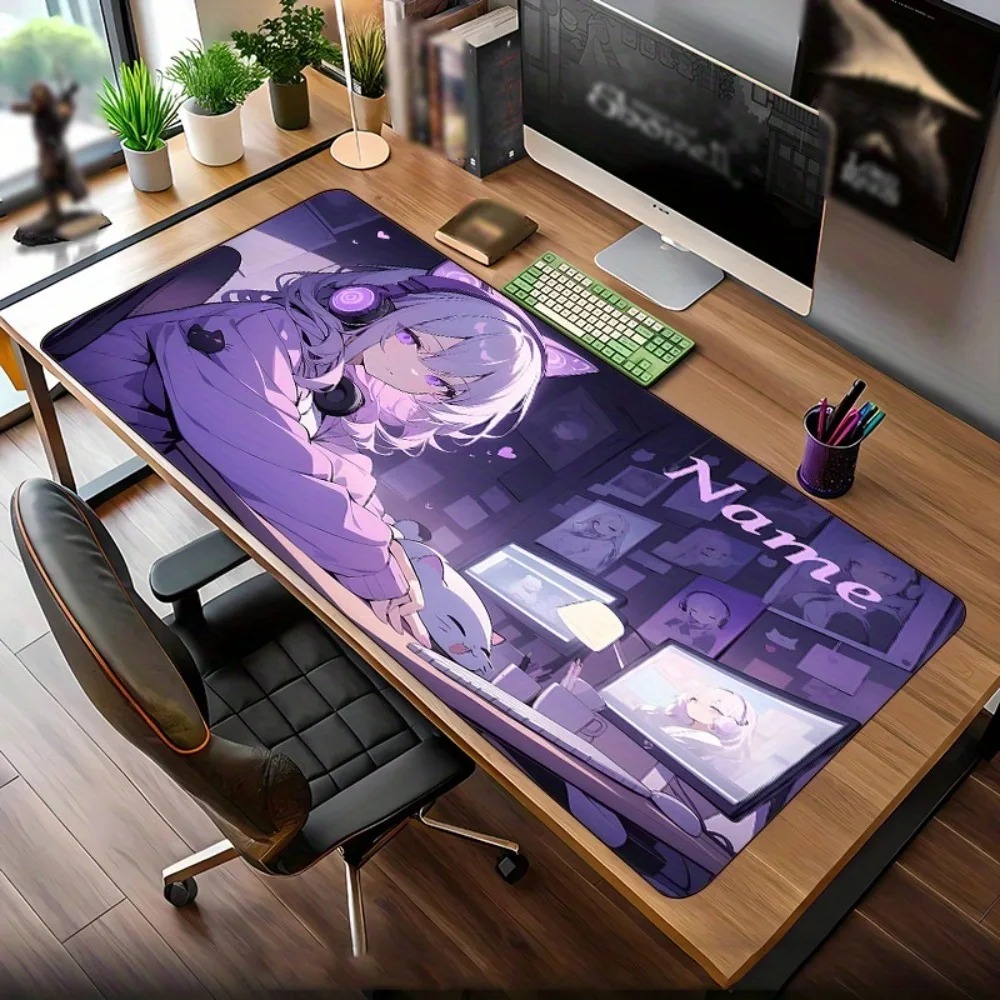 Gaming Keyboard Name - Tapete de Mesa Grande para Jogos