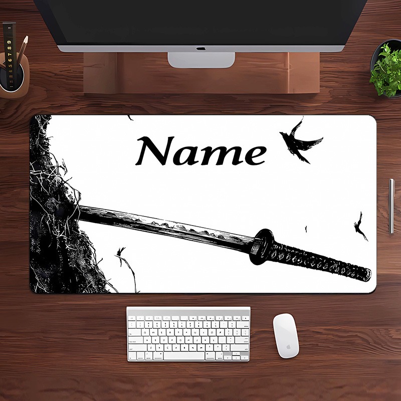 Gaming Keyboard Name - Tapete de Mesa Personalizado com Tema