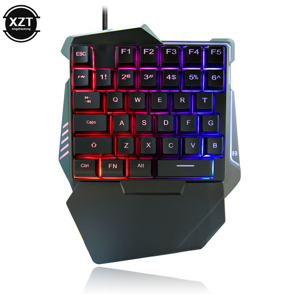 Gaming Keyboard Half - Teclado usb com uma mão para