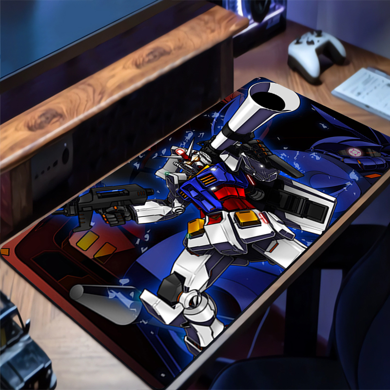 Gaming Keyboard Non Mechanical - Mousepad mecânico guerreiro RX-78-2 gundam hd