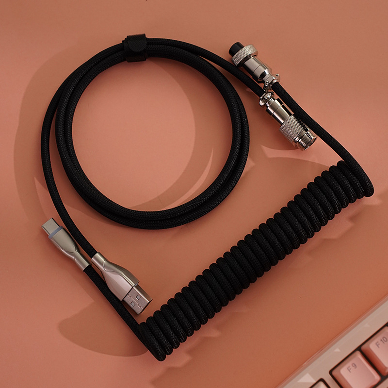 Gaming Keyboard Brand - Cabo USB Tipo C Aviador com