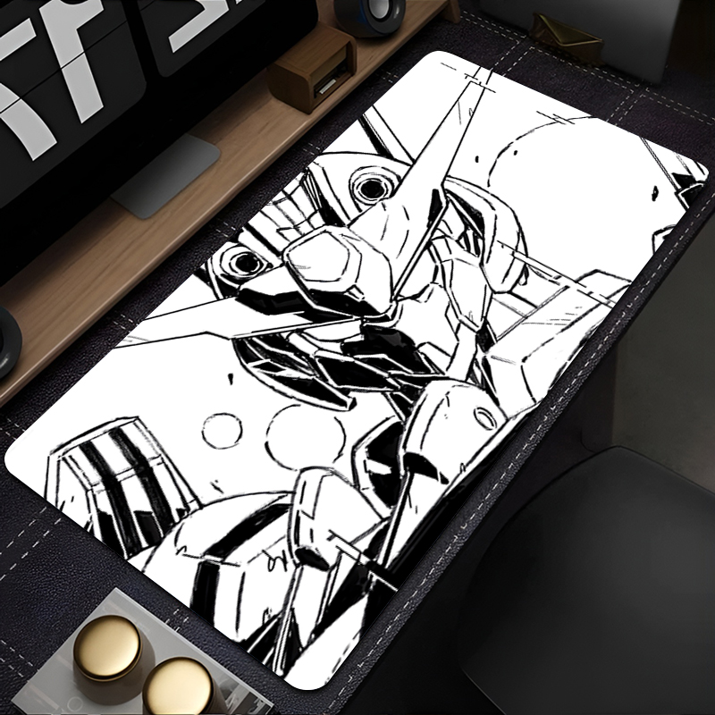 Gaming Keyboard Non Mechanical - Mouse pad mecânico guerreiro gundam aéreo