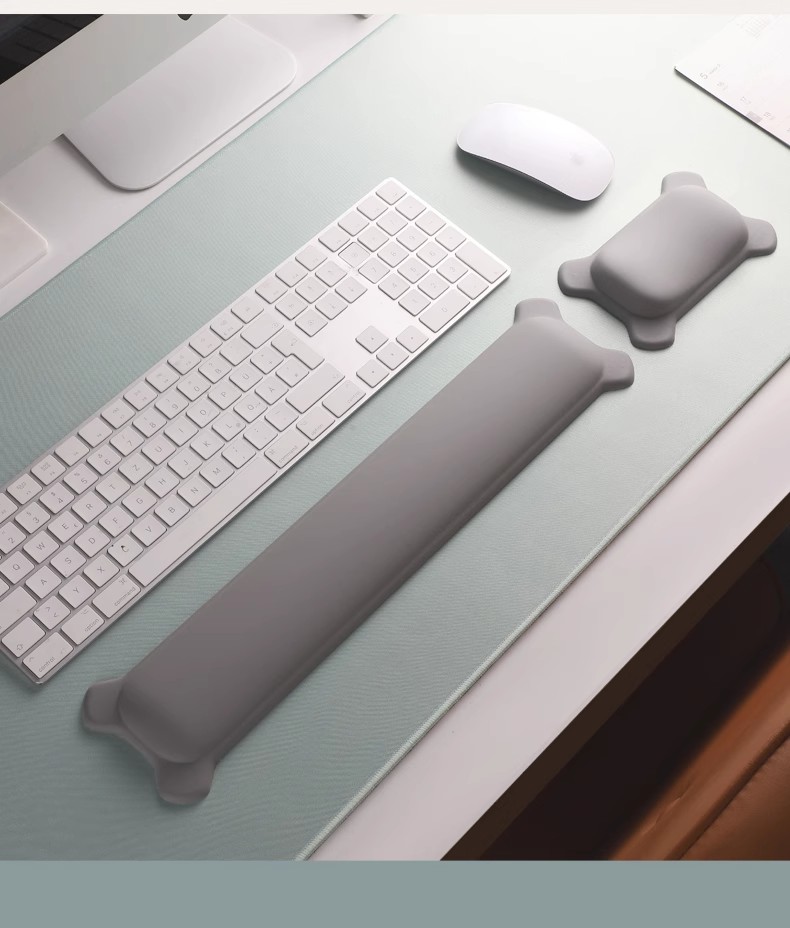 Keyboard Mouse Bundle Gaming - Silicone mouse descanso de pulso teclado