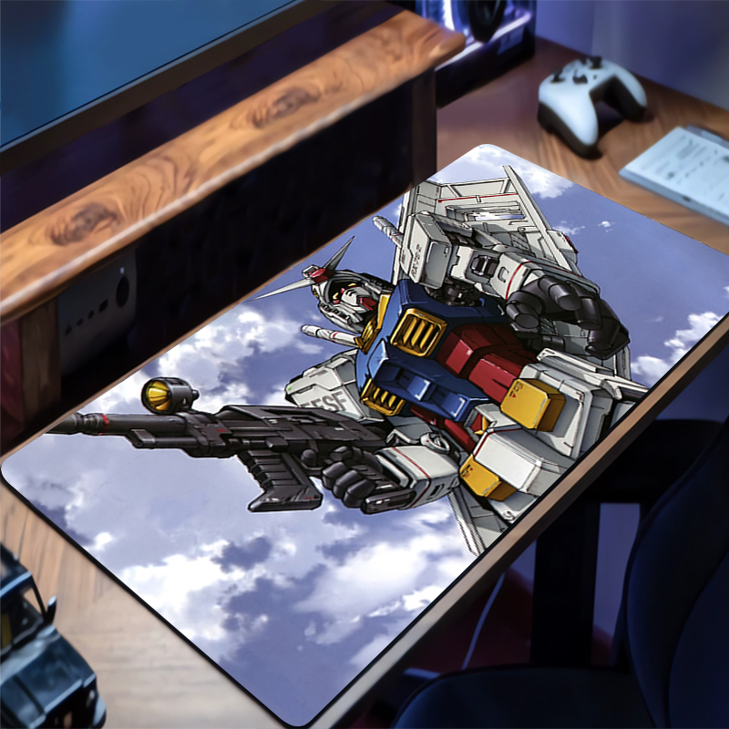 Gaming Keyboard Non Mechanical - Mousepad mecânico guerreiro RX-78-2 gundam hd
