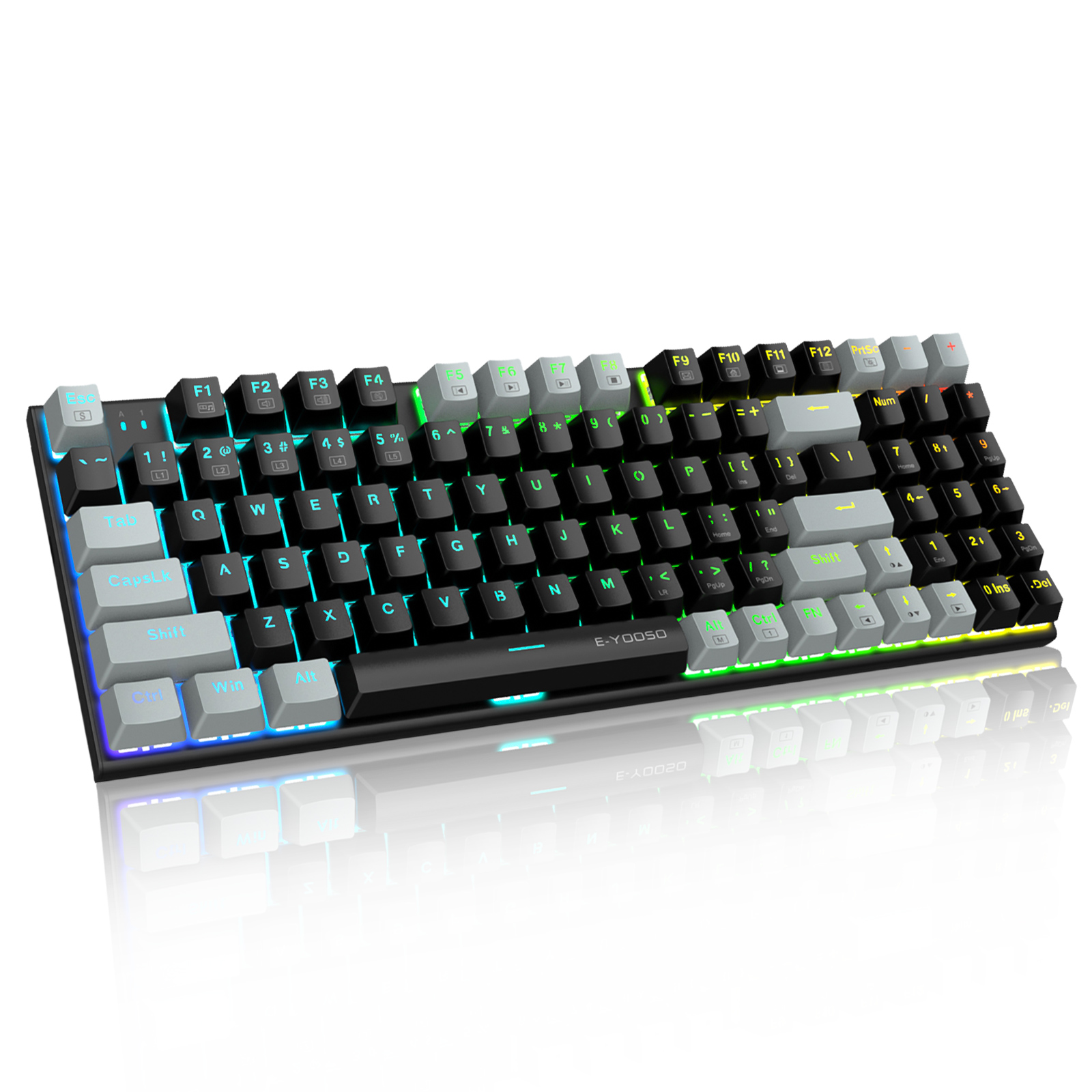 Gaming Keyboard E Yooso - Teclado mecânico para jogos E-YOOSO Z-19,