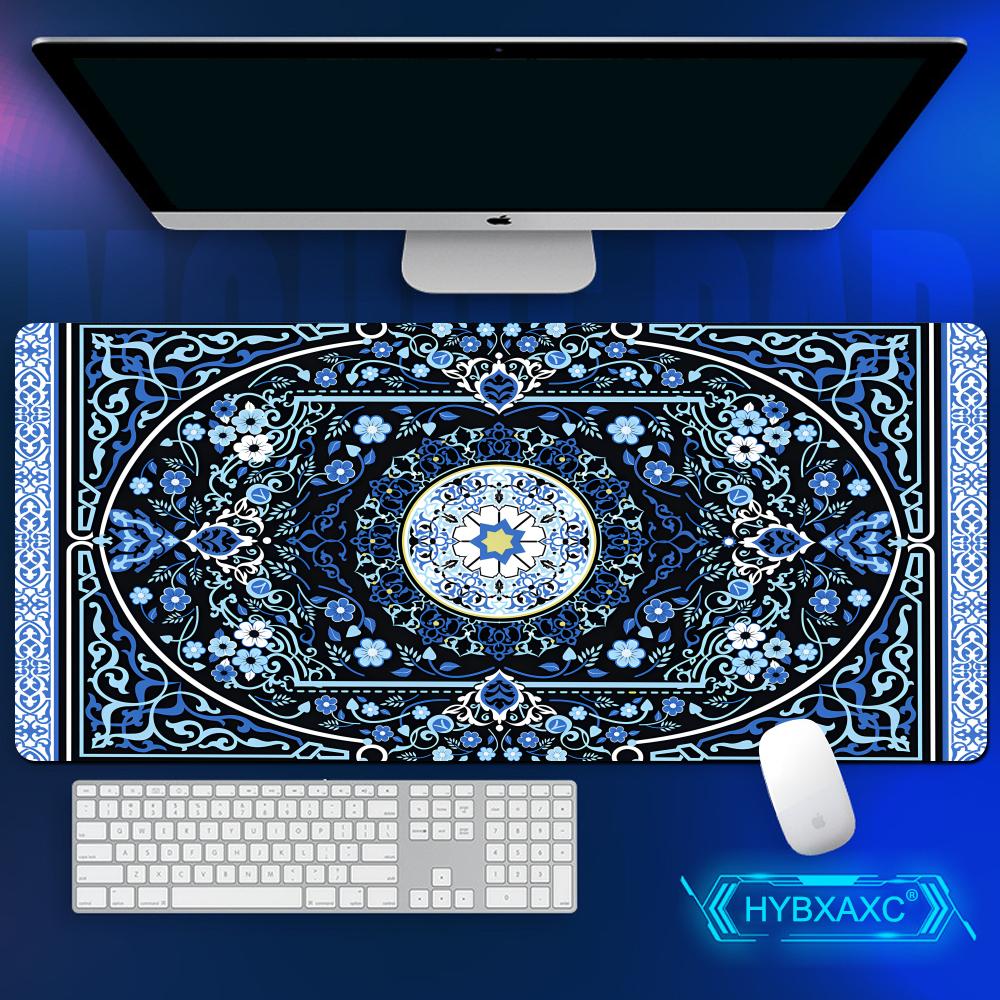 Gaming Keyboard Blue - Tapete de Mesa Antiderrapante de Borracha