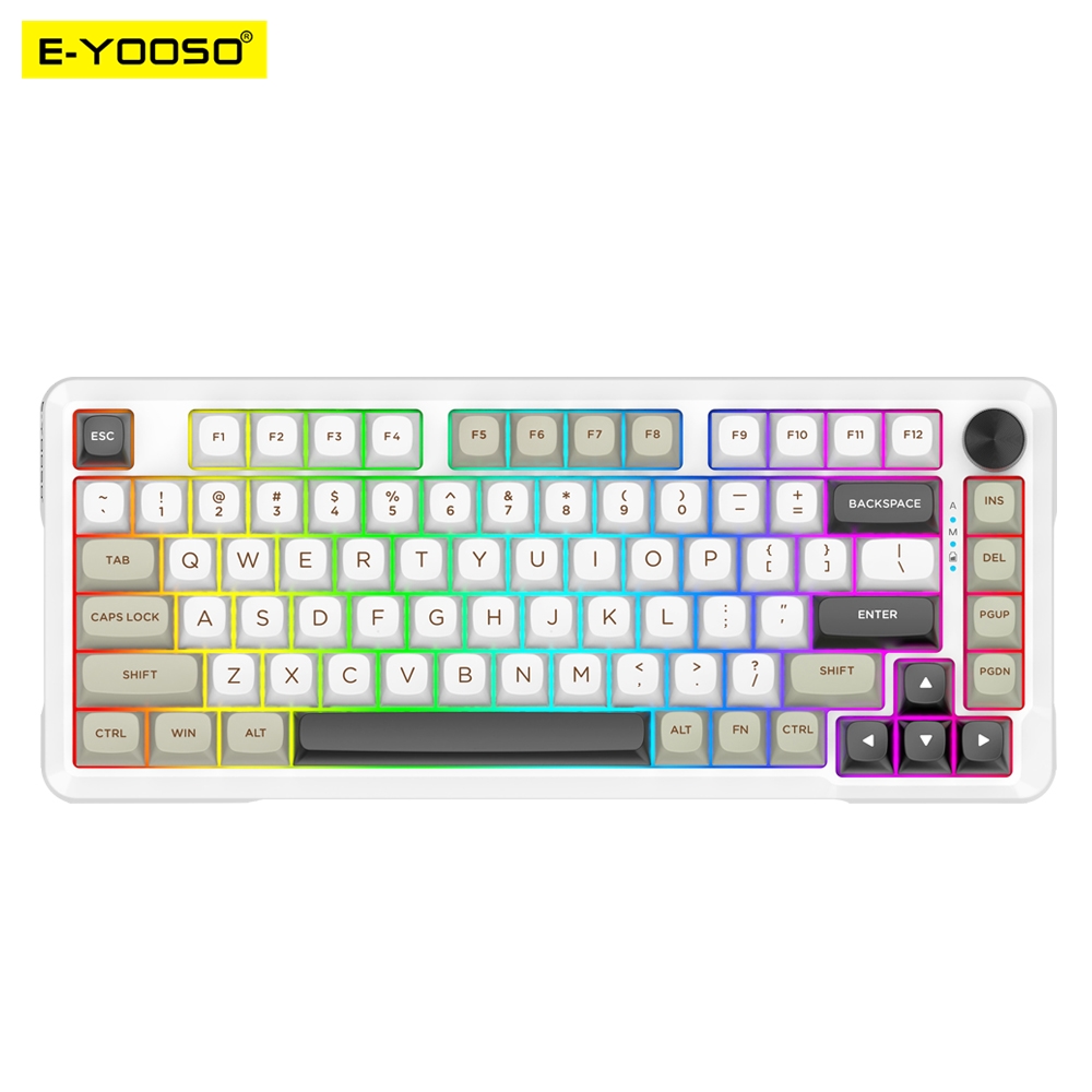 Gaming Keyboard E Yooso - Teclado mecânico para jogos e-yooso rgb