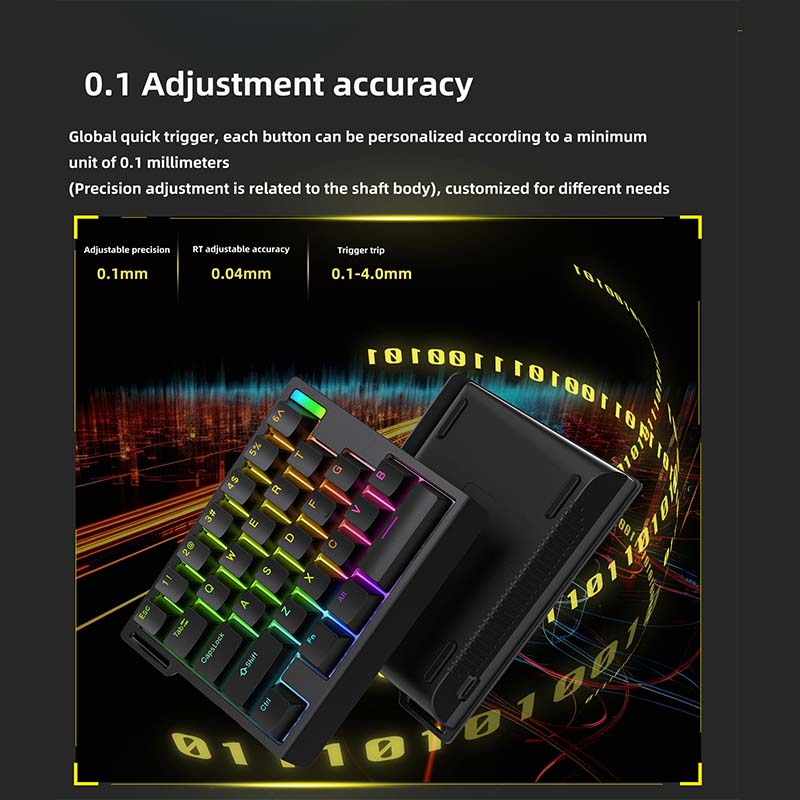 Teclado Mecânico para Jogos HE - Gaming Keyboard Mechanical avaliação e preço