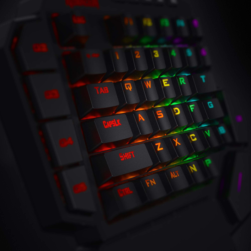 Redragon K585 DITI Teclado mec - Gaming Keyboard Half avaliação e preço
