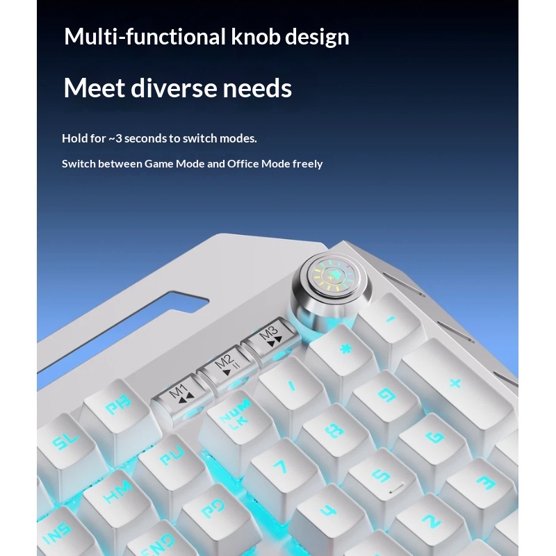 Combo de Teclado Mecânico Sem  - Gaming Keyboard And Mouse Combo Wireless avaliação e preço