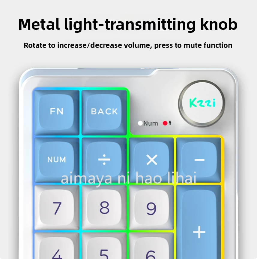 Teclado Mecânico Sem Fio Kzzi  - Gaming Keyboard Mechanical avaliação e preço