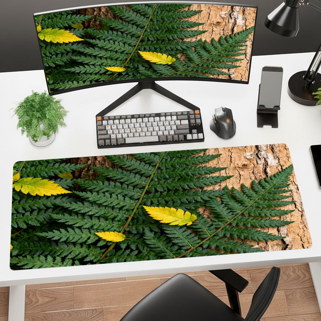 Mouse Pad com Design de Folha, - Gaming Keyboard Brand avaliação e preço