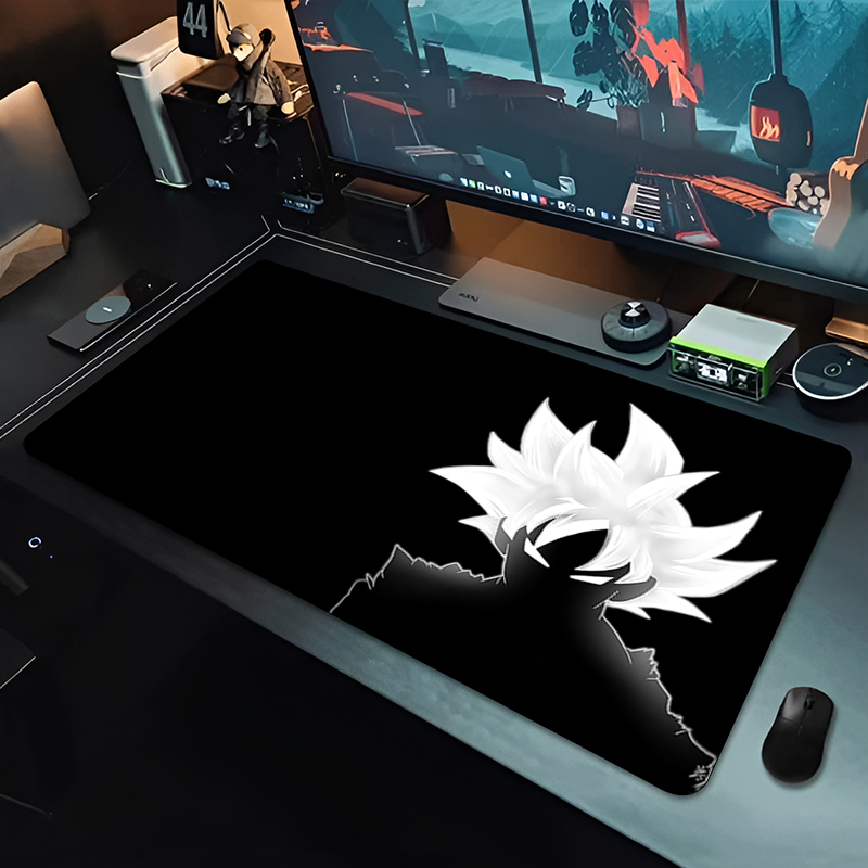 Mouse Pad Grande DBZ Black Ani - Gaming Keyboard Nearby avaliação e preço