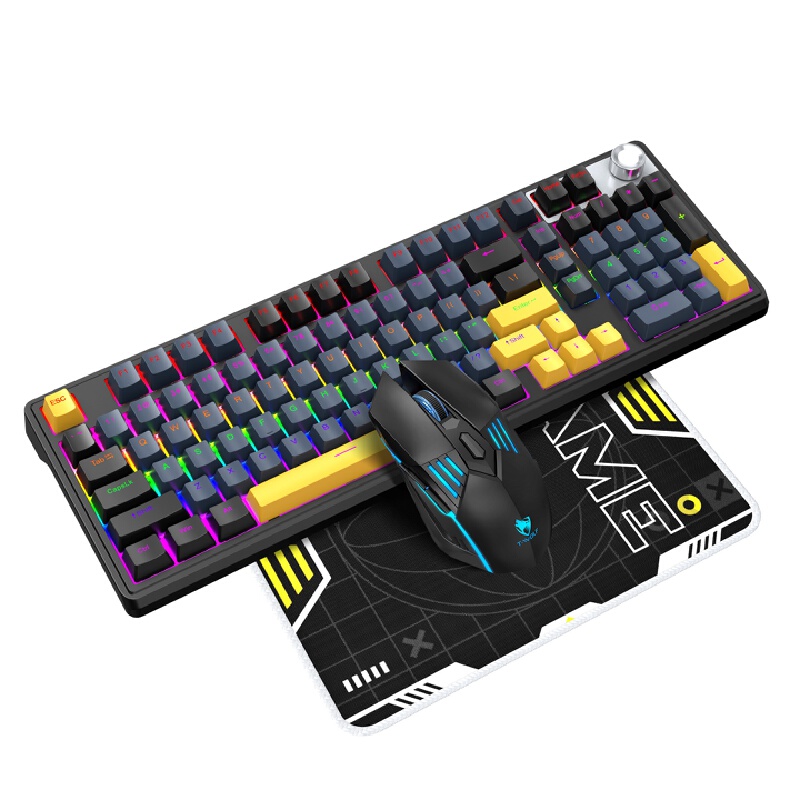 Combo de Teclado Mecânico e Mo - Gaming Keyboard And Mouse Combo Wireless avaliação e preço