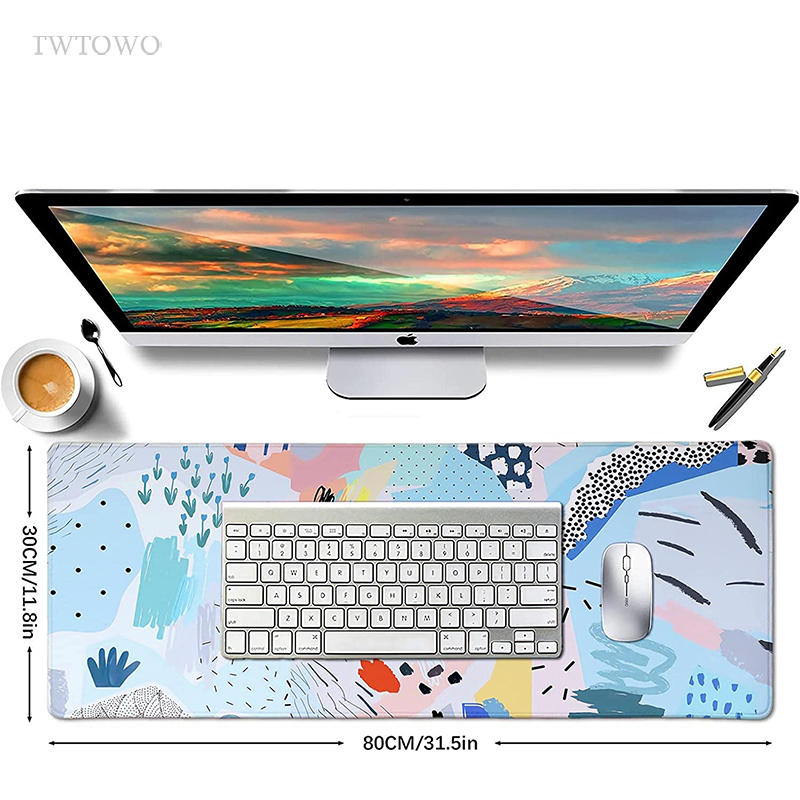 Abstrato graffiti mouse pad jo - Gaming Keyboard Non Mechanical avaliação e preço
