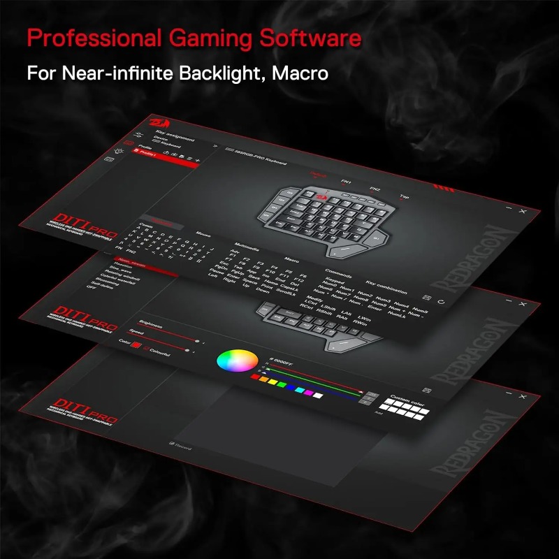 Novo Teclado Mecânico Sem Fio  - Gaming Keyboard Half avaliação e preço