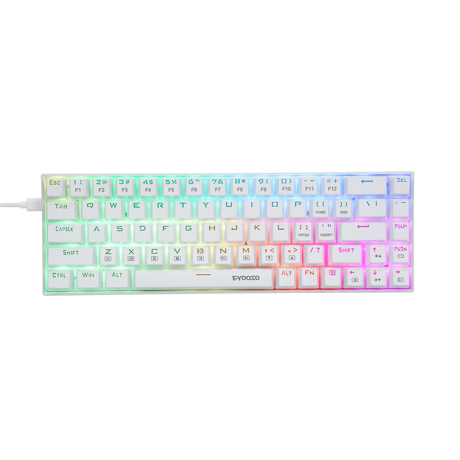 Mini teclado mecânico para jog - Gaming Keyboard E Yooso avaliação e preço