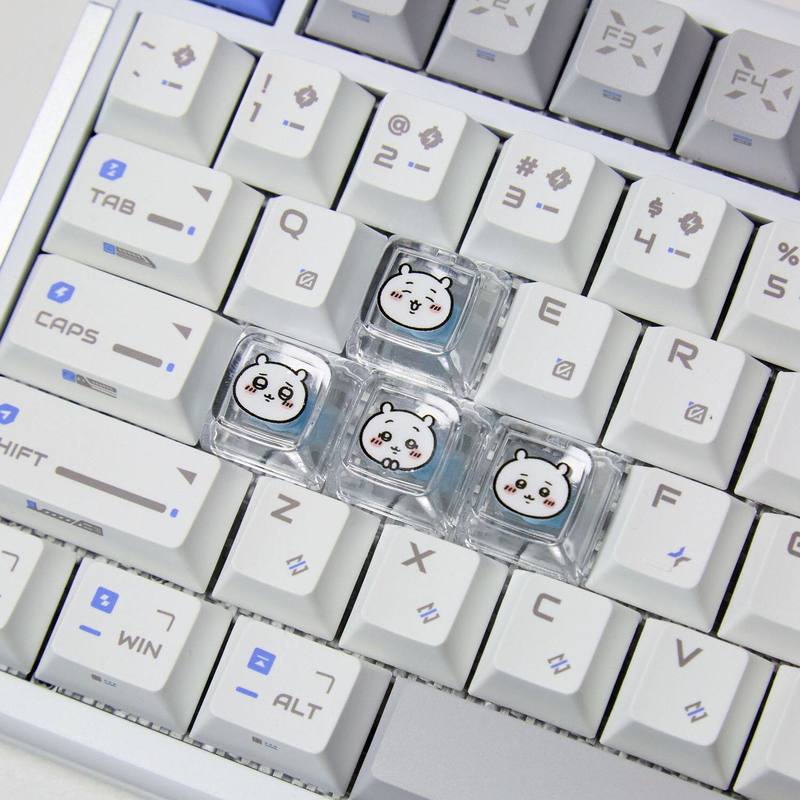 Chiikawa 4 peças de teclas per - Gaming Keyboard Nearby avaliação e preço