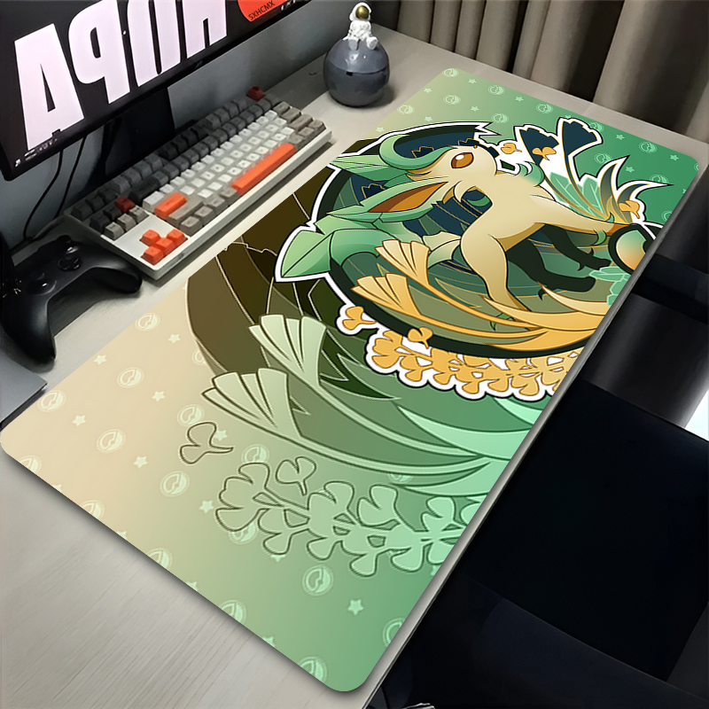 Mouse Pad Gamer P-pokemon Leaf - Gaming Keyboard Nearby avaliação e preço