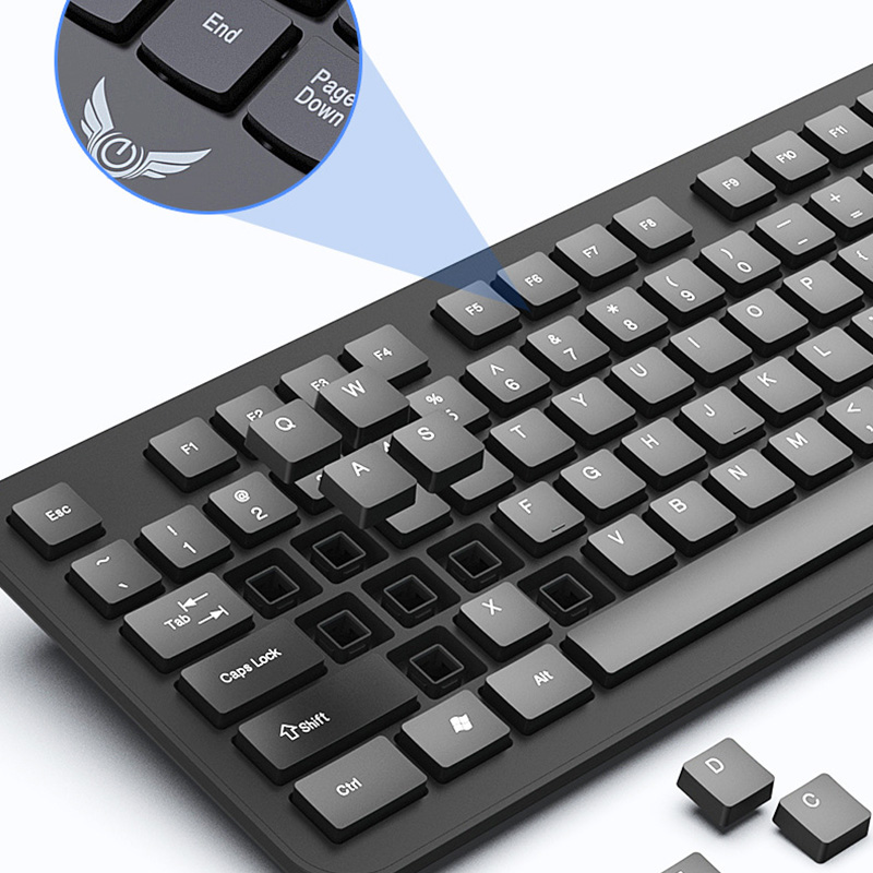 Conjunto de teclado e mouse se - Gaming Keyboard And Mouse Combo Wireless avaliação e preço