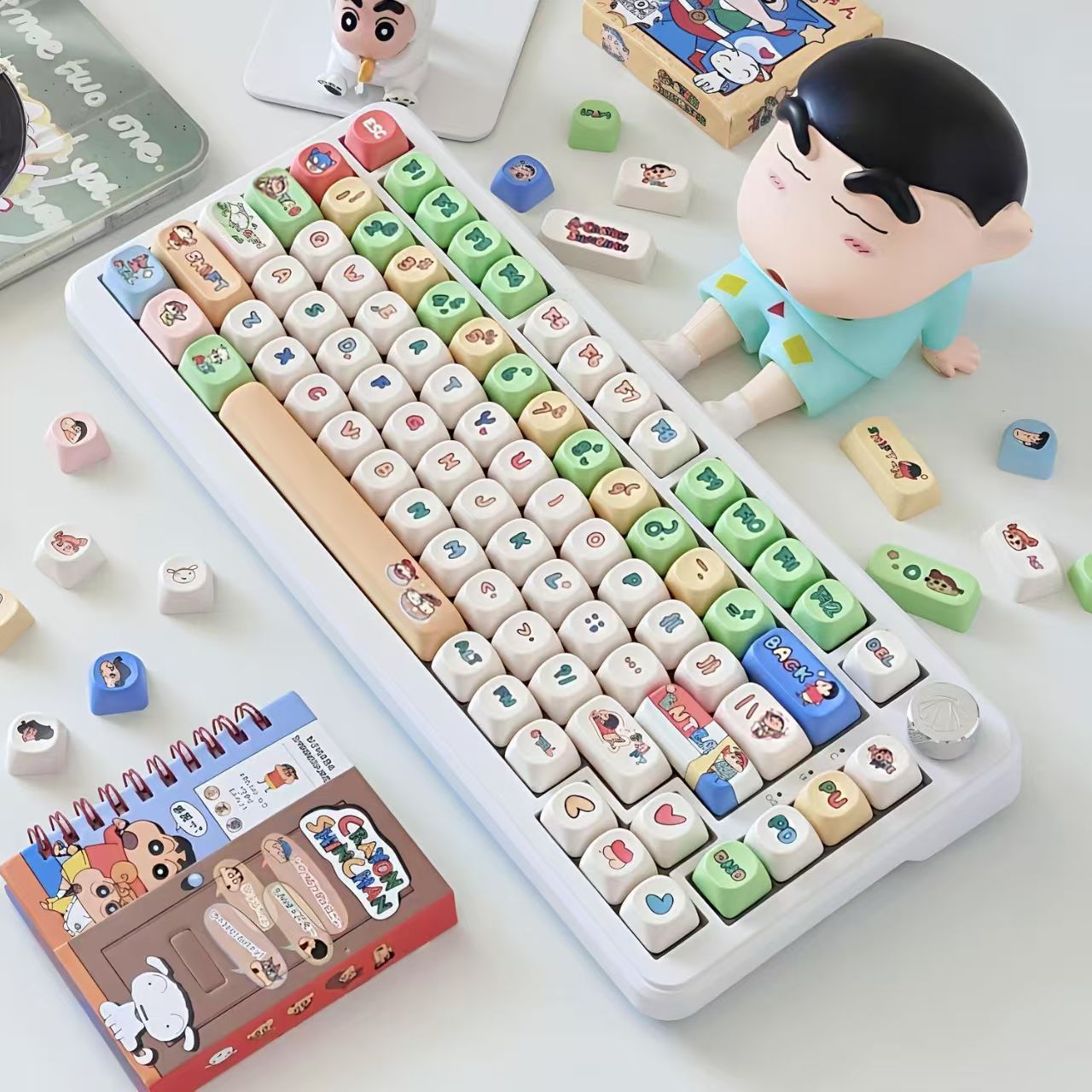 Keycap MOA Crayon Shin-chan: T - Gaming Keyboard Mechanical avaliação e preço
