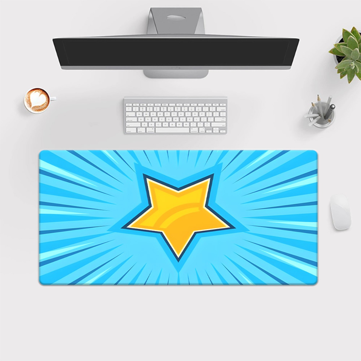Mousepad XXL de Arte em Ferro  - Gaming Keyboard Brand avaliação e preço