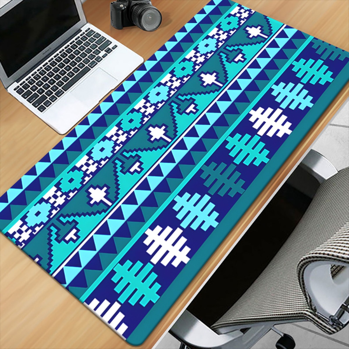 Mousepad Tribal Blue HD Impres - Gaming Keyboard Brand avaliação e preço
