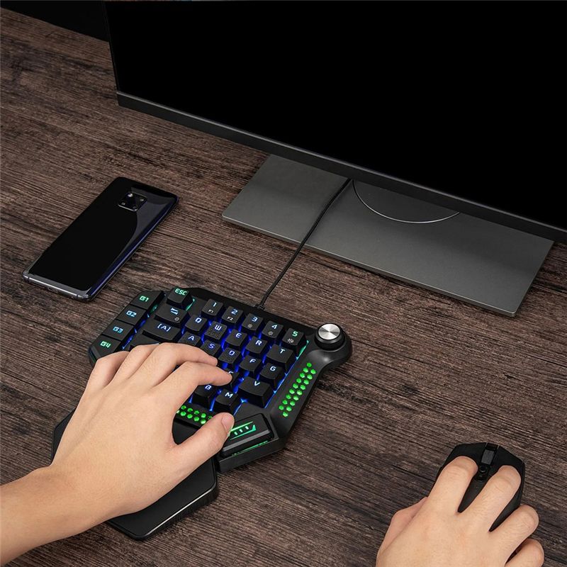 AEF6-camiseta mecânica para jo - Gaming Keyboard Training avaliação e preço