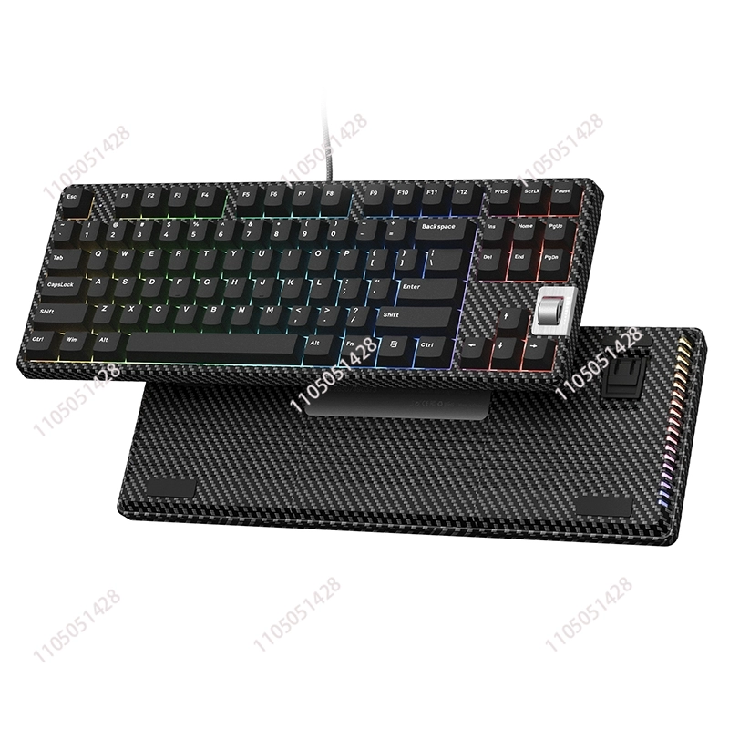 F87 nogueira 75% teclado mecân - Gaming Keyboard Mechanical avaliação e preço