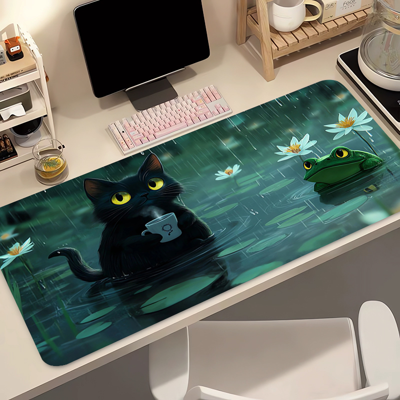 Kawaii gato preto silicone mac - Gaming Keyboard Nearby avaliação e preço