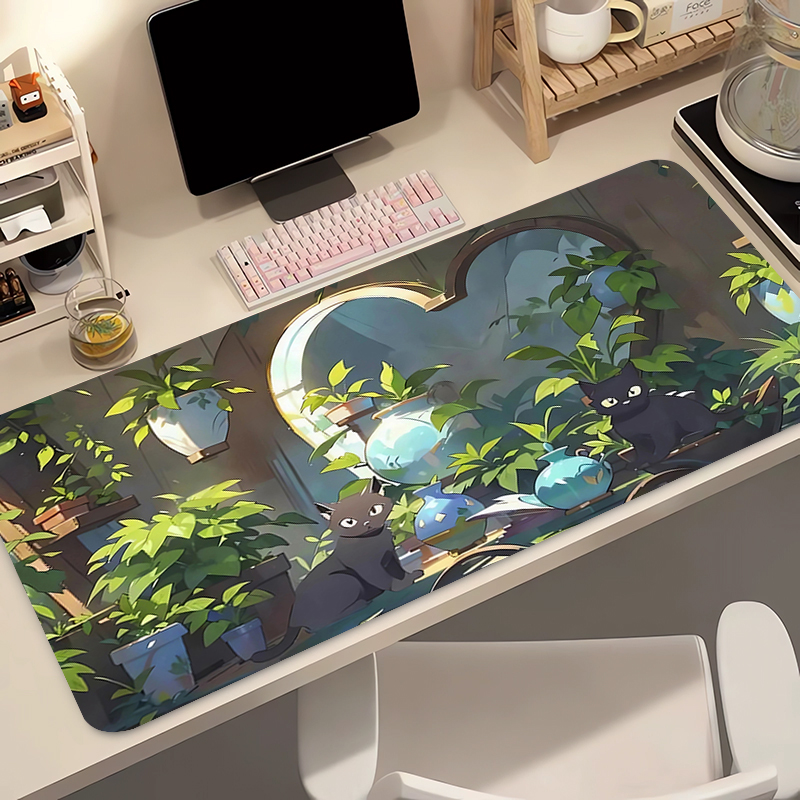 Kawaii gato preto silicone mac - Gaming Keyboard Nearby avaliação e preço
