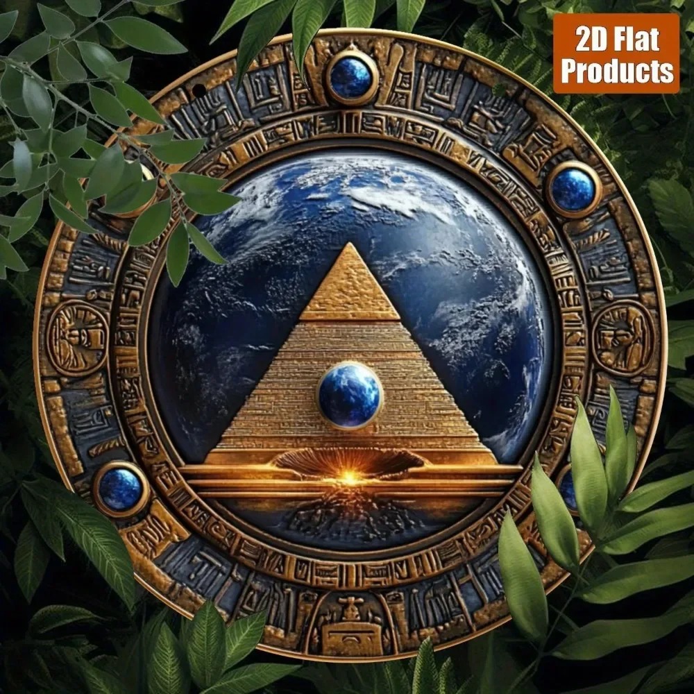 CIFBUY Arte de Parede Vintage  - Brass Weight Plate avaliação e preço