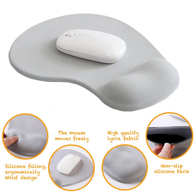 Mouse Pad Ergonômico de Silico - Keyboard Mouse Bundle Gaming avaliação e preço