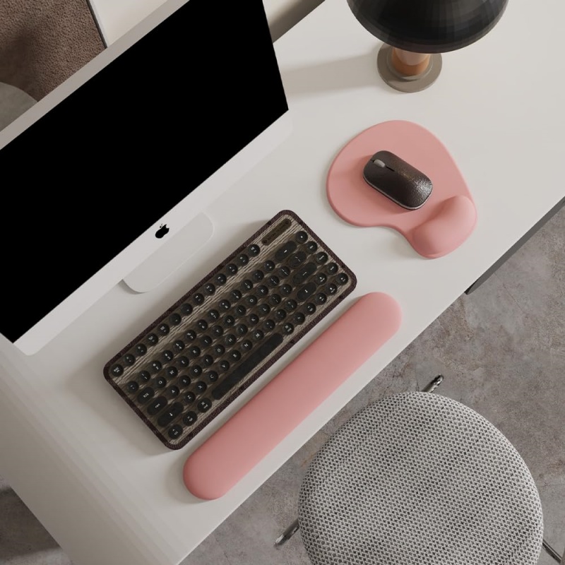 Mouse Pad Ergonômico de Silico - Keyboard Mouse Bundle Gaming avaliação e preço