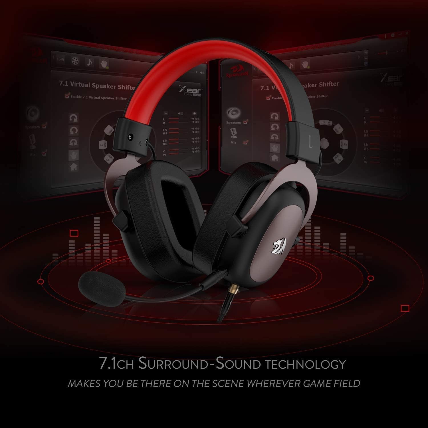 Redragon H510 Zeus Fone de ouv - Gaming Keyboard Half avaliação e preço